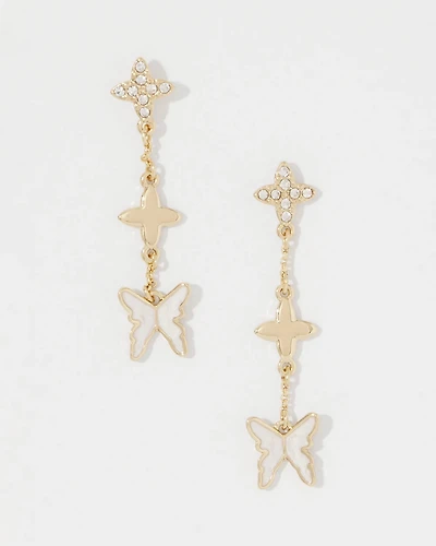 Butterfly Linear Earrings