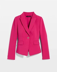 WHBM® Cropped One-Button Blazer