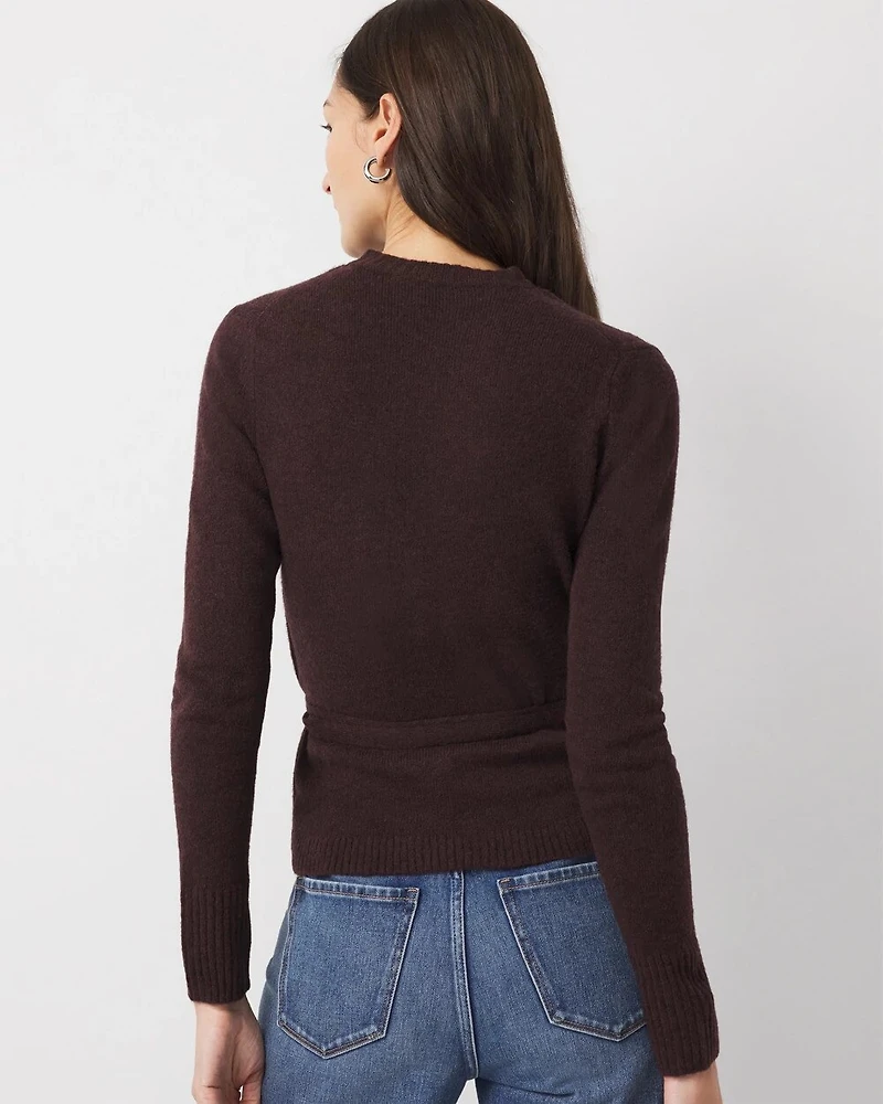 Two-in-One Wrap Cardigan