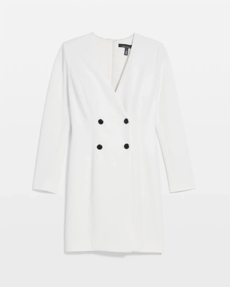 Double-Breasted Blazer Dress