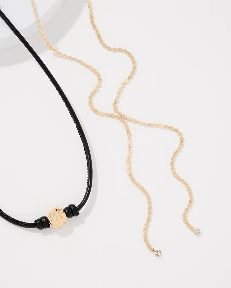 Sculptural Knot Convertible Necklace