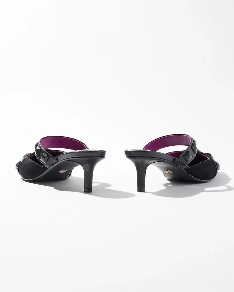 Comfort Pump Kitten Heel Mule