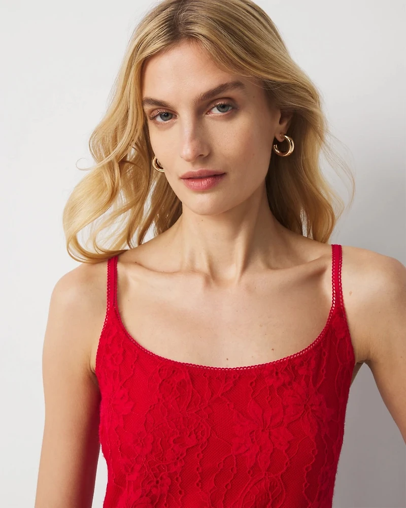 WHBM FORME™ All Ways Stretch Lace Cami