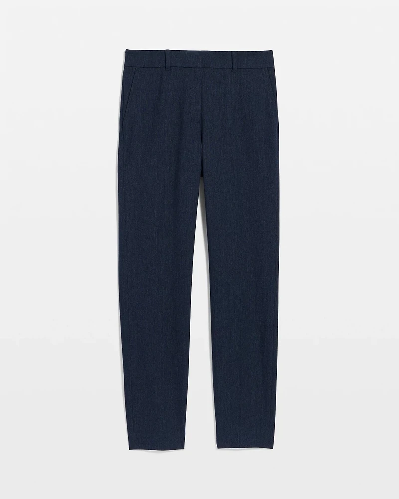 Denim-Look Elle Slim Ankle Pant