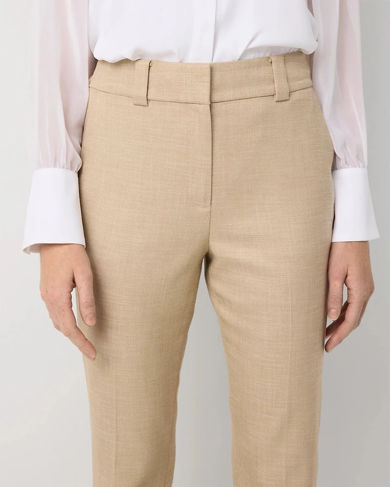 Crosshatch High-Rise Blake Bootcut Pant