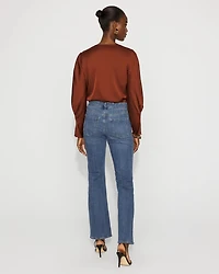 Petite High-Rise Bootcut Jean