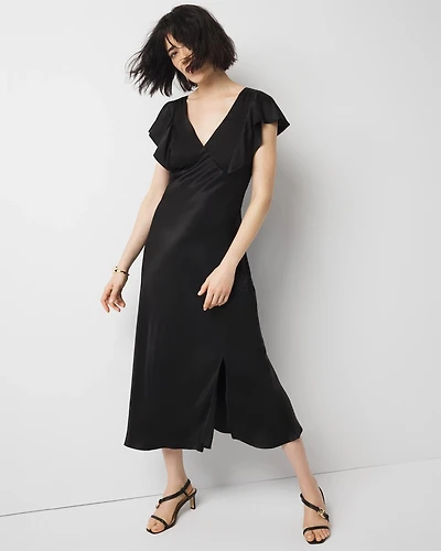 Satin Slip Maxi Dress