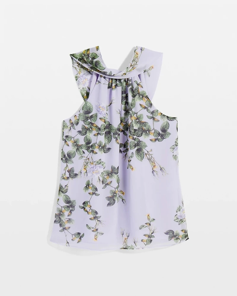 Chiffon Halter Top
