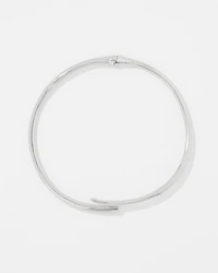 Silver Sculptural Collar