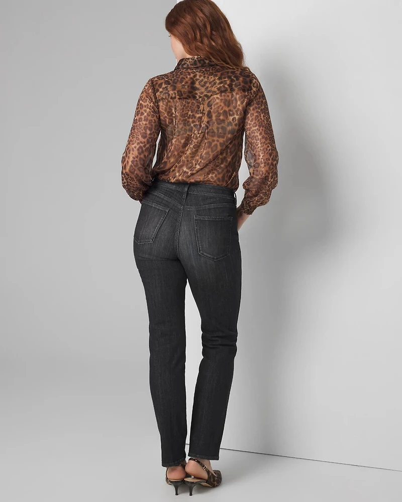 High-Rise Straight Jean