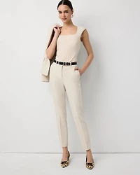 High-Rise Elle Slim Ankle Pant