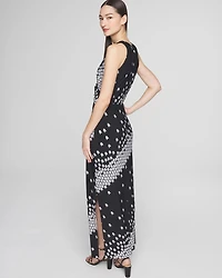 Sleeveless Matte Jersey Maxi Dress