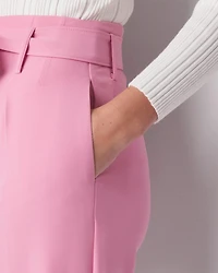 WHBM® Petite Belted Luna Wide Leg Trousers