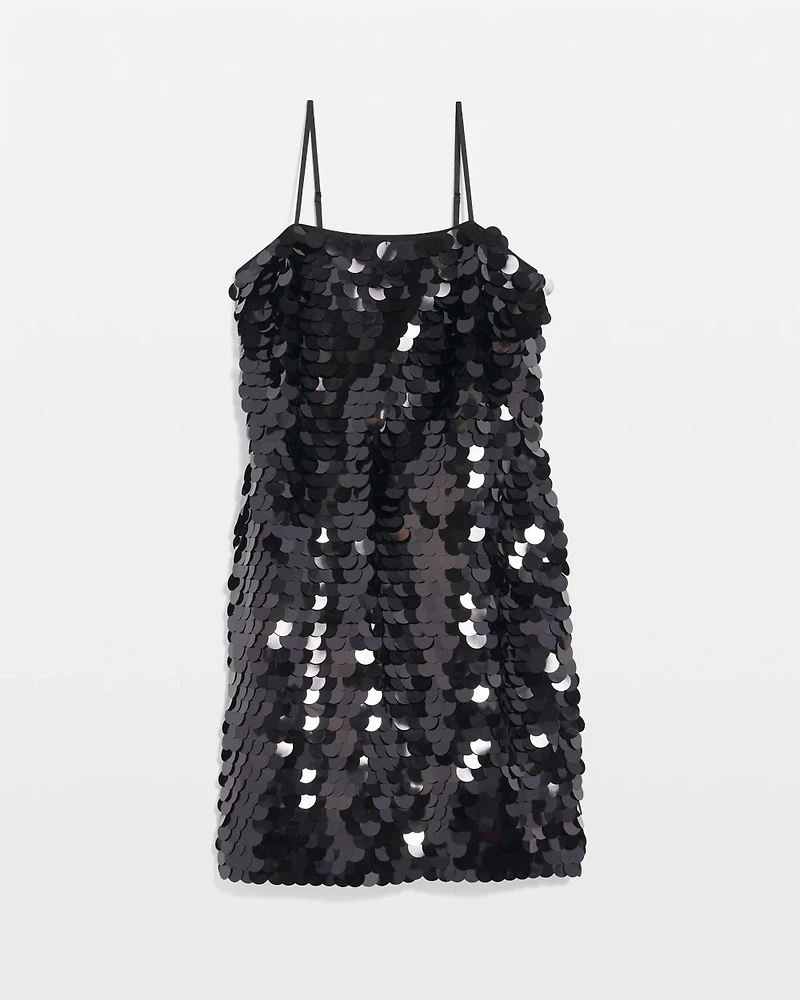 Paillette Mini Dress