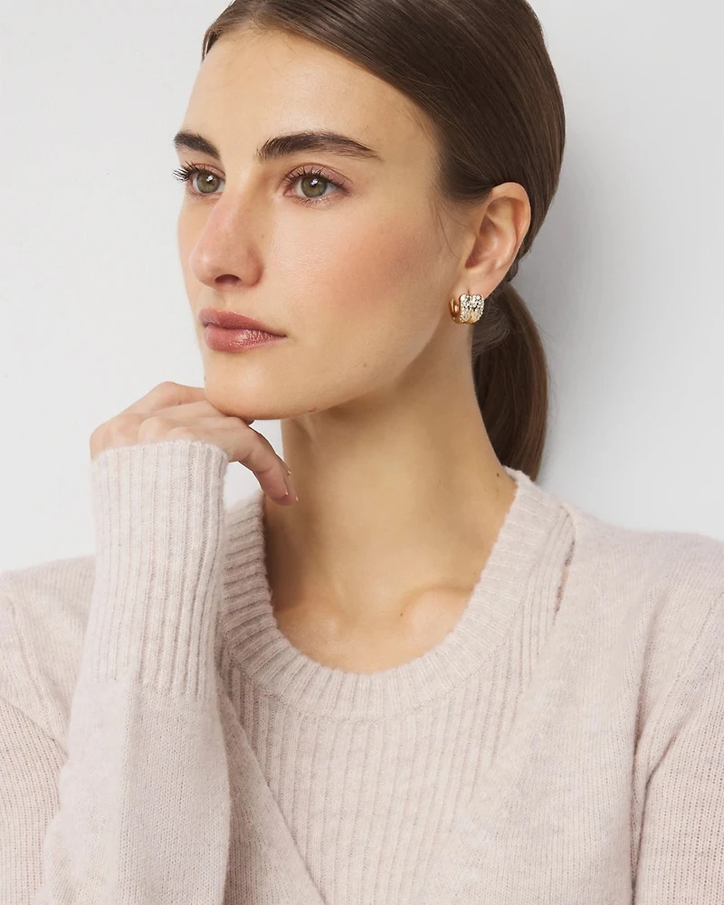 Tank + Tie-Waist Cardigan Set