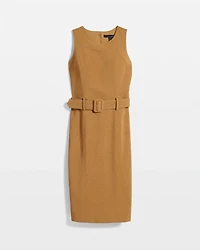Belted Sheath Dress
