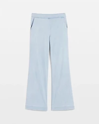 Petite High-Rise Pull-On Wide Leg Jean