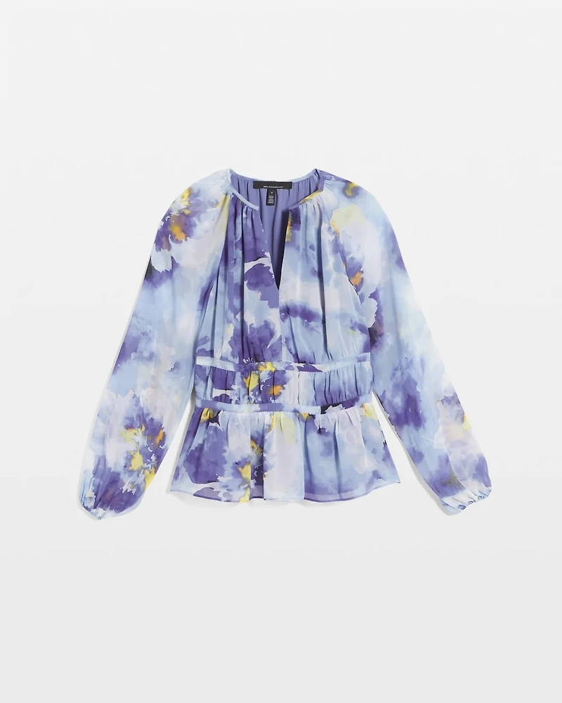 Floral Print Blouse