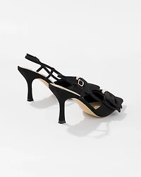 Bow Slingback Pump
