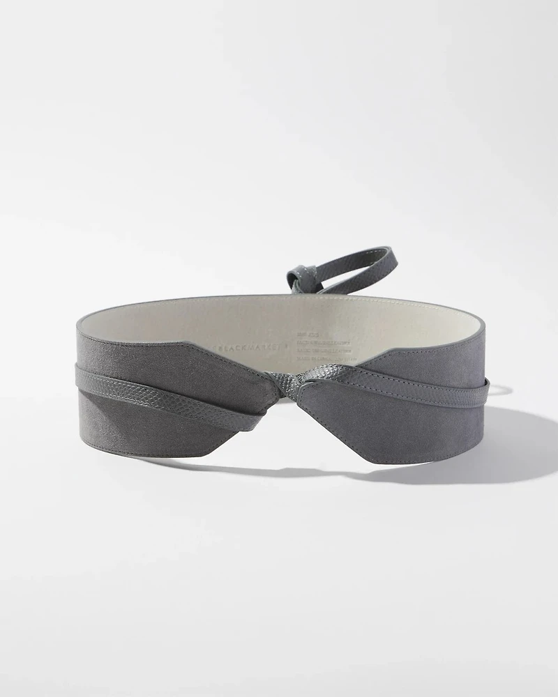 Suede Obi Belt
