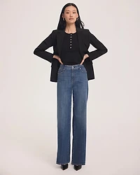 High-Rise Wide Leg Jeans
