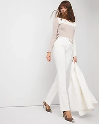 Double Weave Zoey Straight Pant