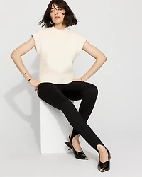 Mock Neck Sweater Vest