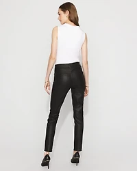 Petite High-Rise Skinny Coated Jean