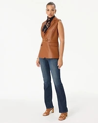 Faux Leather Vest