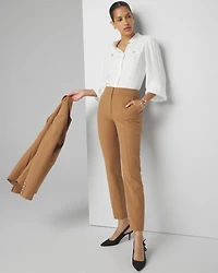 Petite WHBM® Elle Slim Ankle Lightweight Comfort Stretch Pant