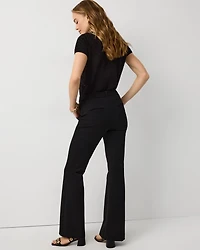 Petite Luxe Stretch Piper Flare Pant
