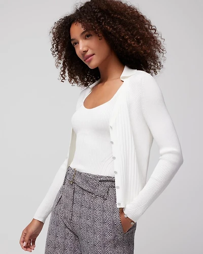 Ribbed Cardigan