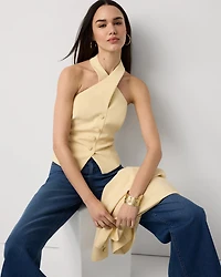 Crisscross Halter Vest