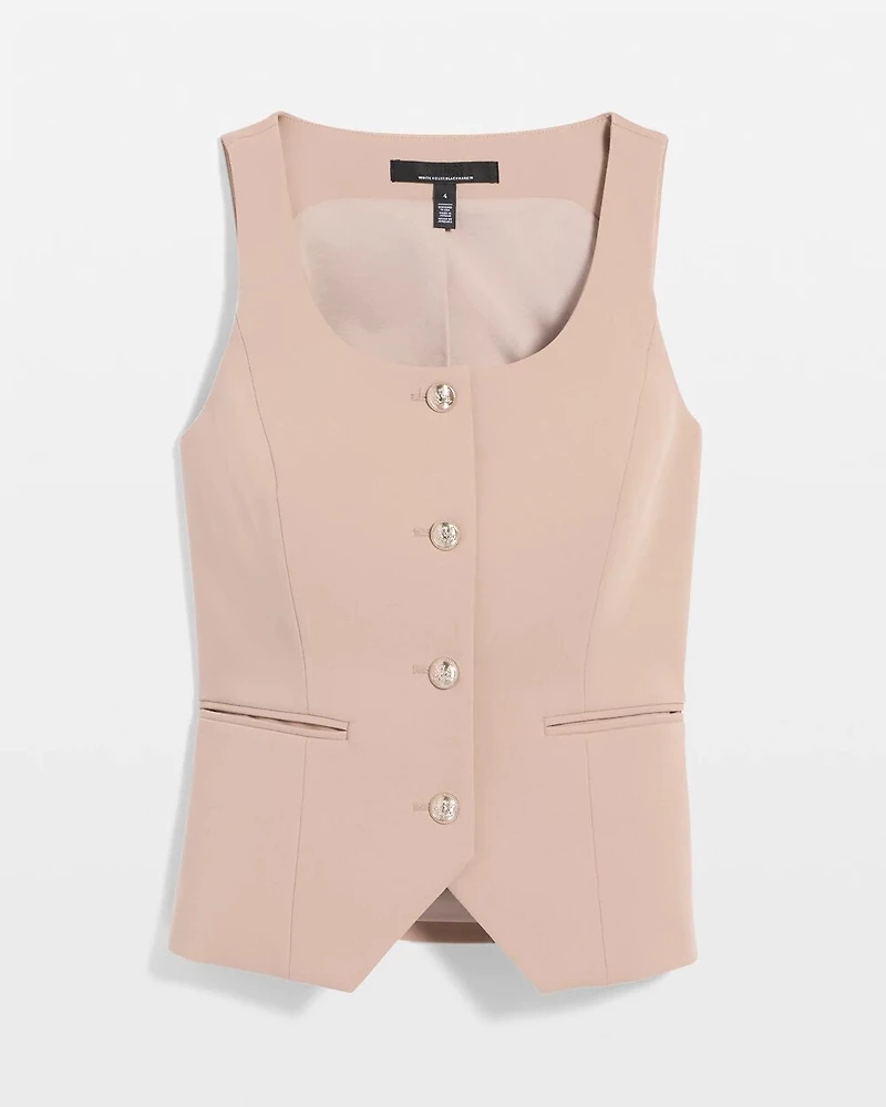 Luxe Stretch Scoop Neck Vest