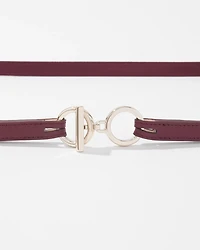 Toggle Skinny Waist Belt