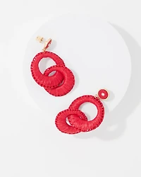 Raffia Drop Earrings