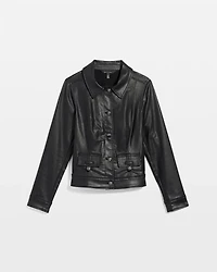 Coated Trucker Jacket