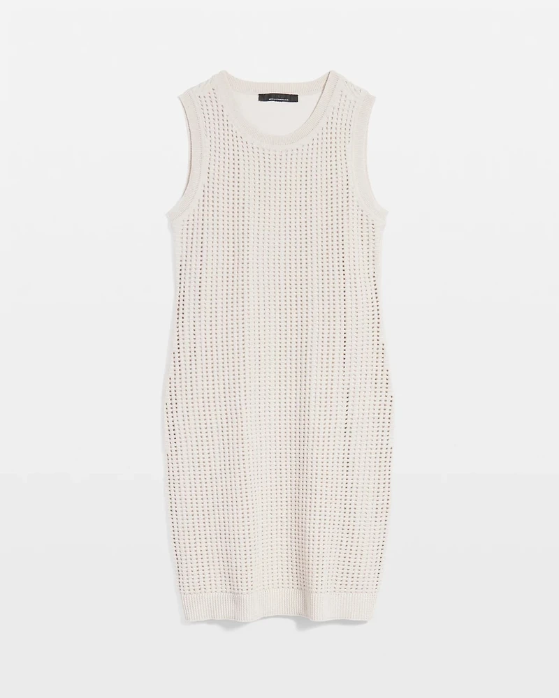 Sequin Crochet Mini Dress