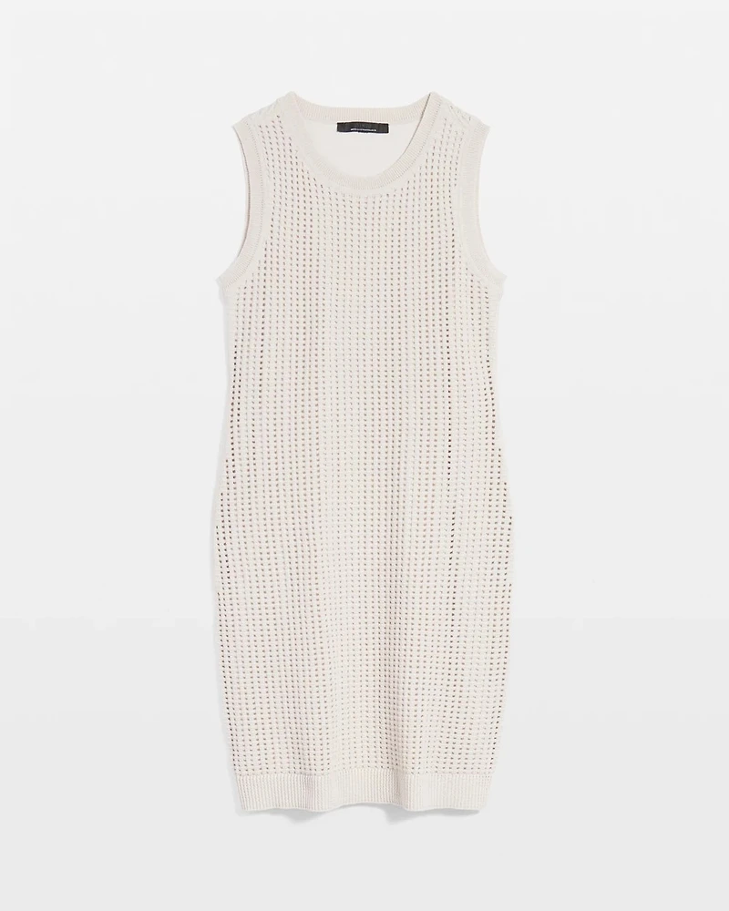Sequin Crochet Mini Dress