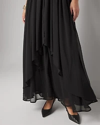 Pleated Maxi Dress