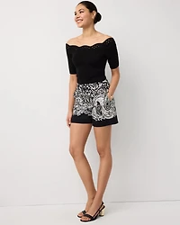 Sateen Tailored Short