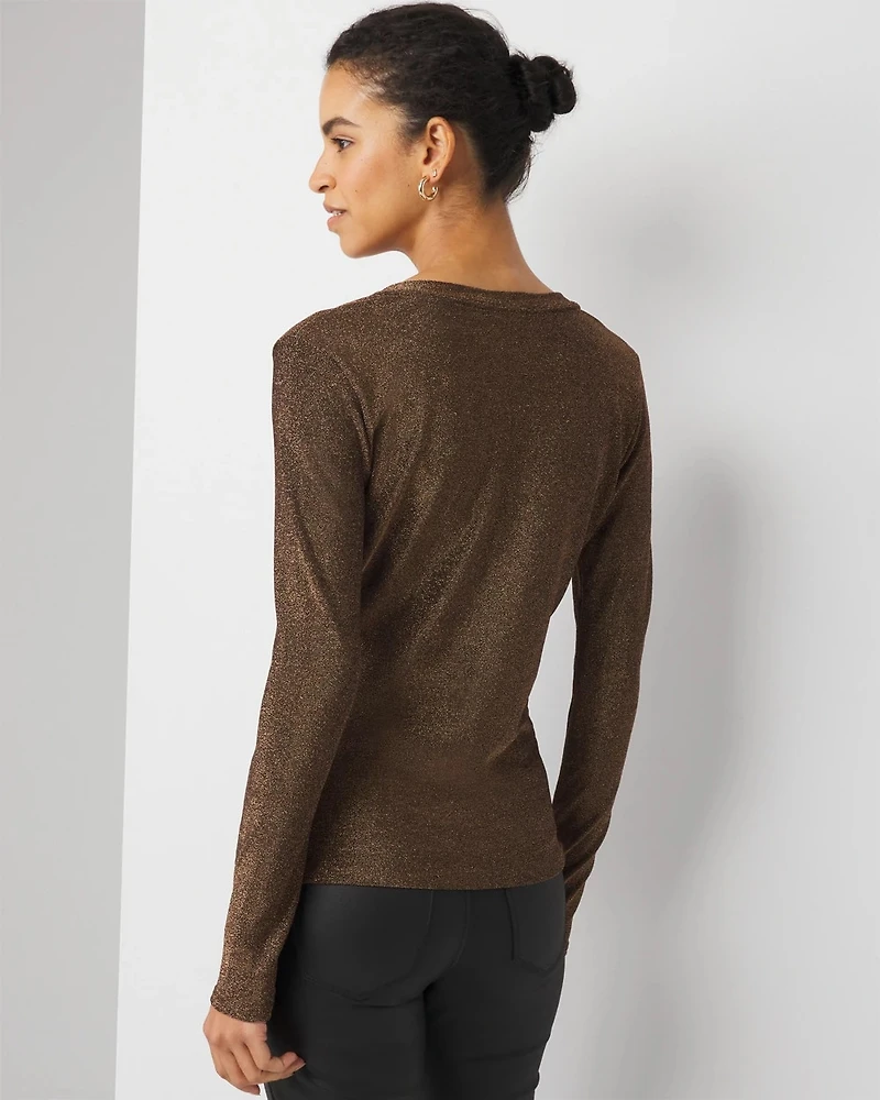 Sparkle Knit Top