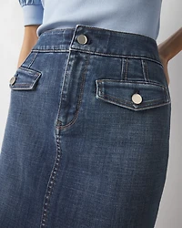 Denim Mini Skirt