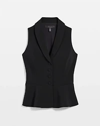 Peplum Tailored Vest