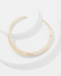 Dusted Pavé Collar Necklace