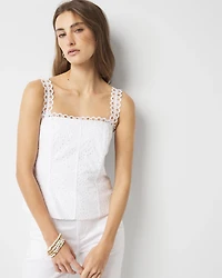 Petite Eyelet Bustier