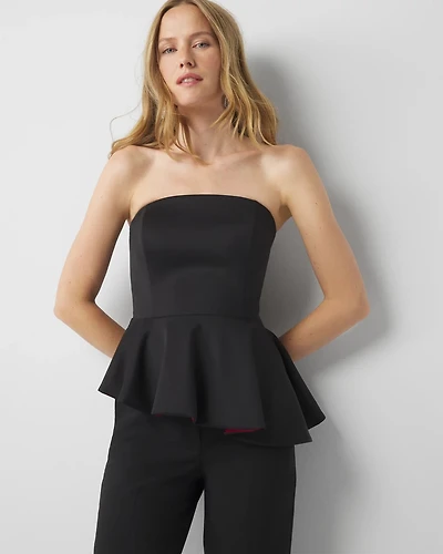 Asymmetrical Hem Bustier