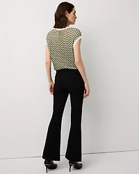 Petite High-Rise Flare Jean