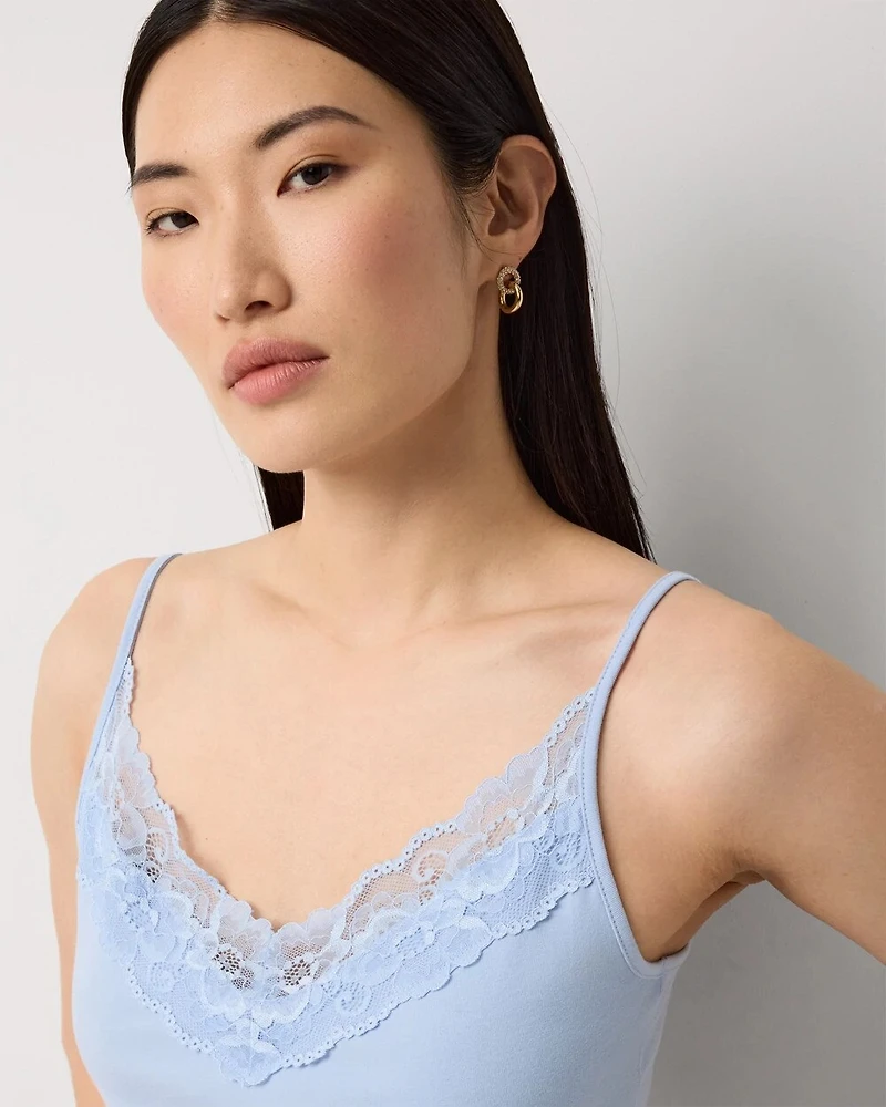 WHBM FORME™ Lace Trim Cami