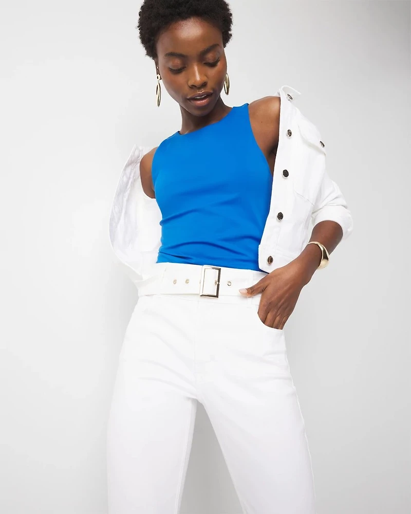 WHBM FORME™ All Ways Stretch High-Neck Bodysuit